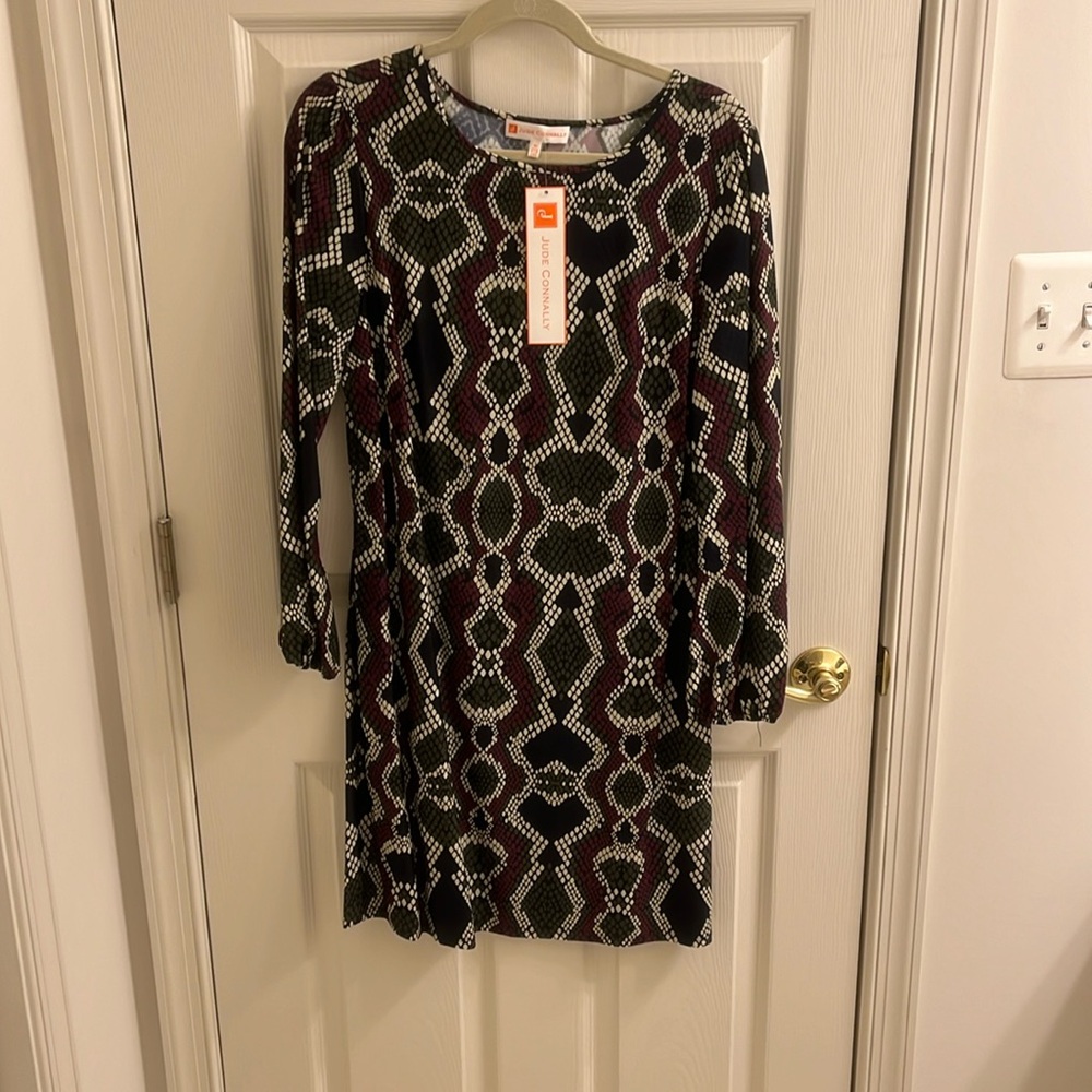 Never worn Jude Connolly Snake Skin Print Dress!